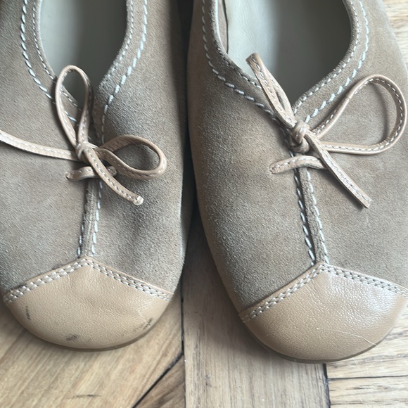 Shoes suede ballet style  UK 7.5 US 9.5 fits like 10, EU 41.5 comfort well made. - Picture 6 of 6
